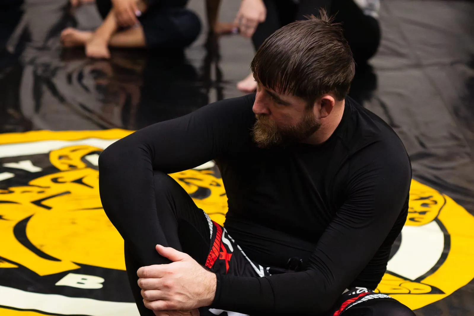 BJJ class with international students in Chiang Mai