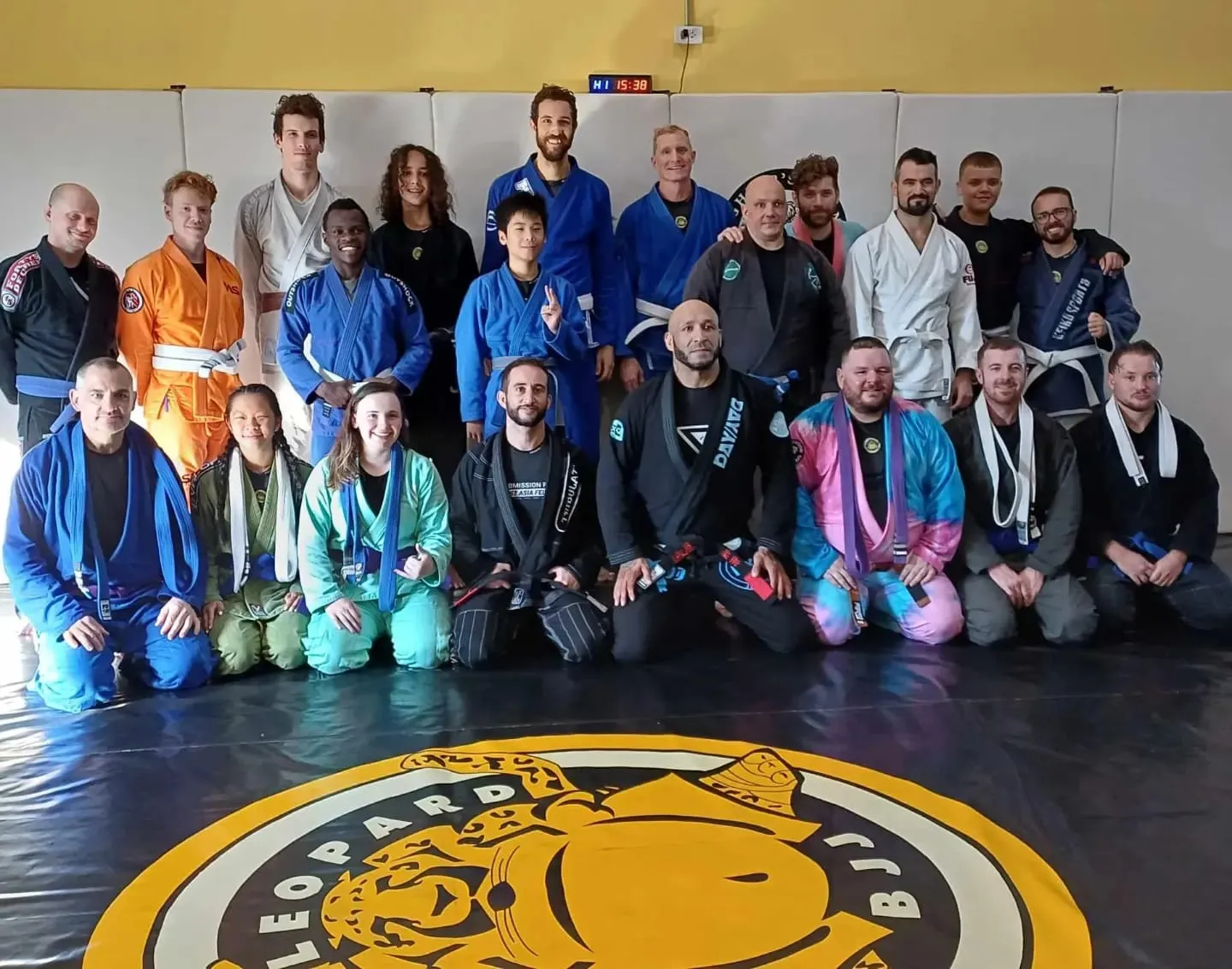 Brazilian Jiu-Jitsu training session with professional instruction