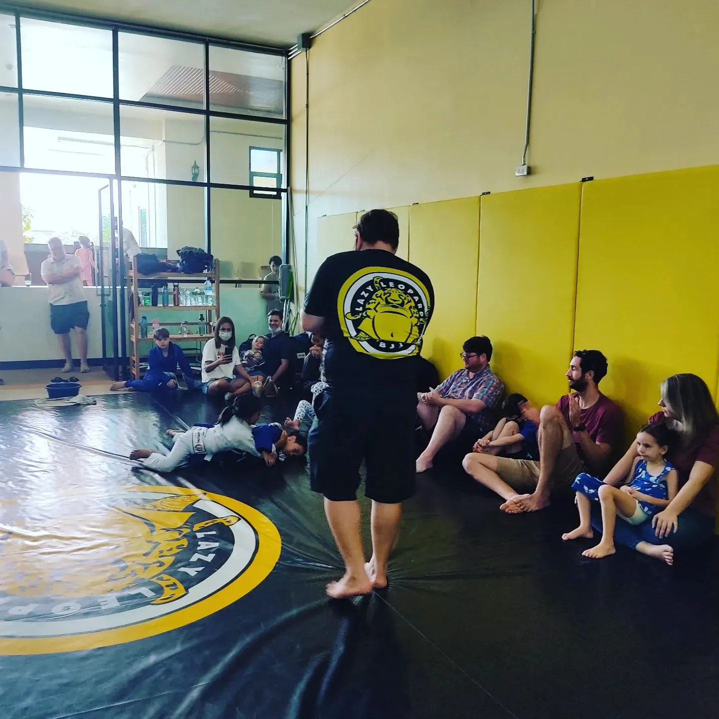 Brazilian Jiu-Jitsu training session in Chiang Mai